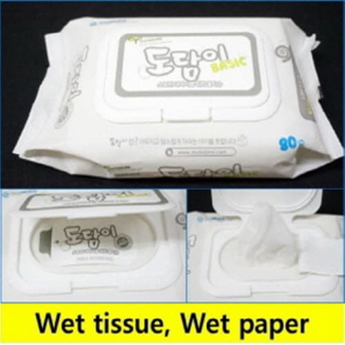 Disposable wet tissue